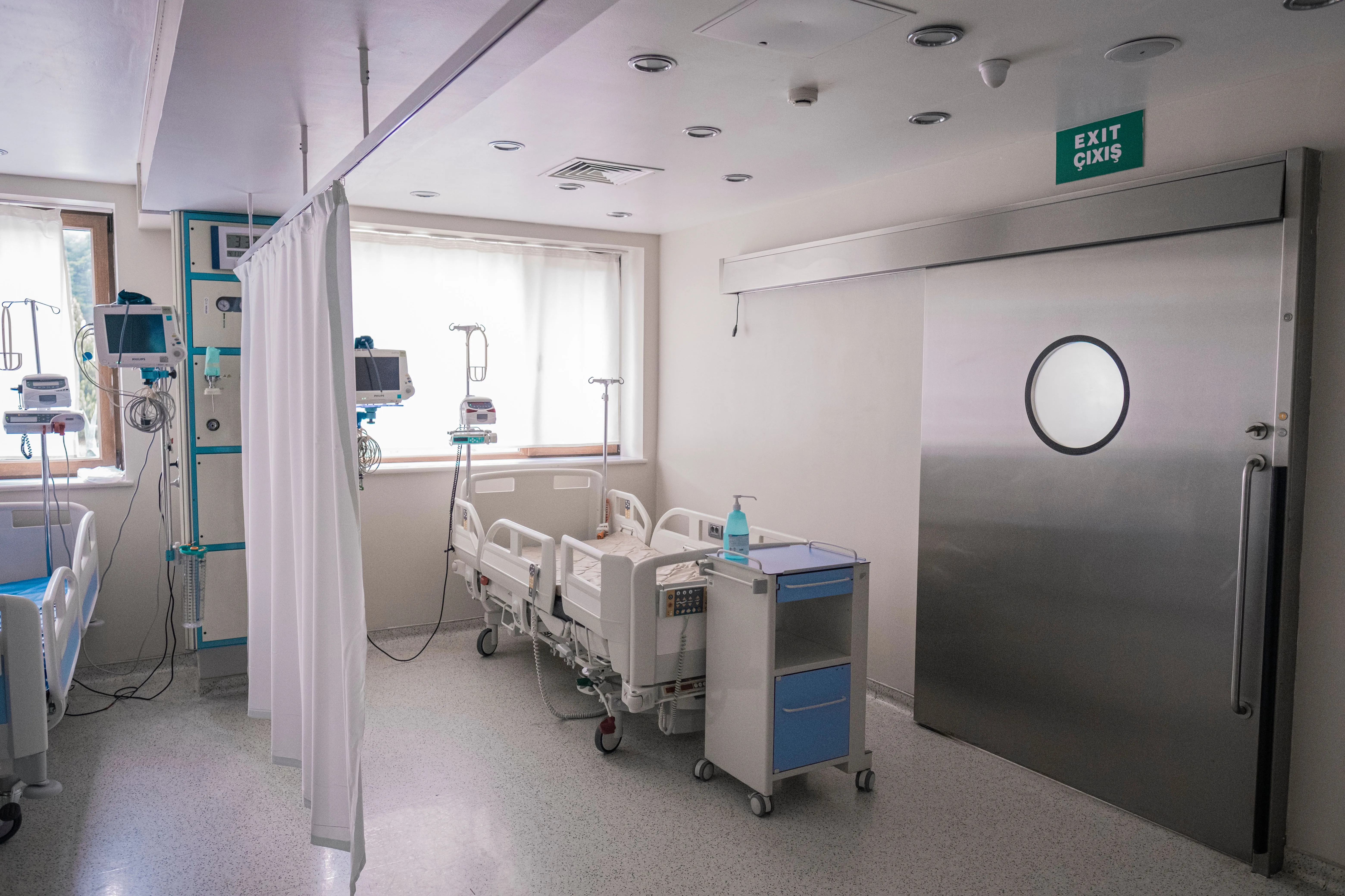 A hospital room